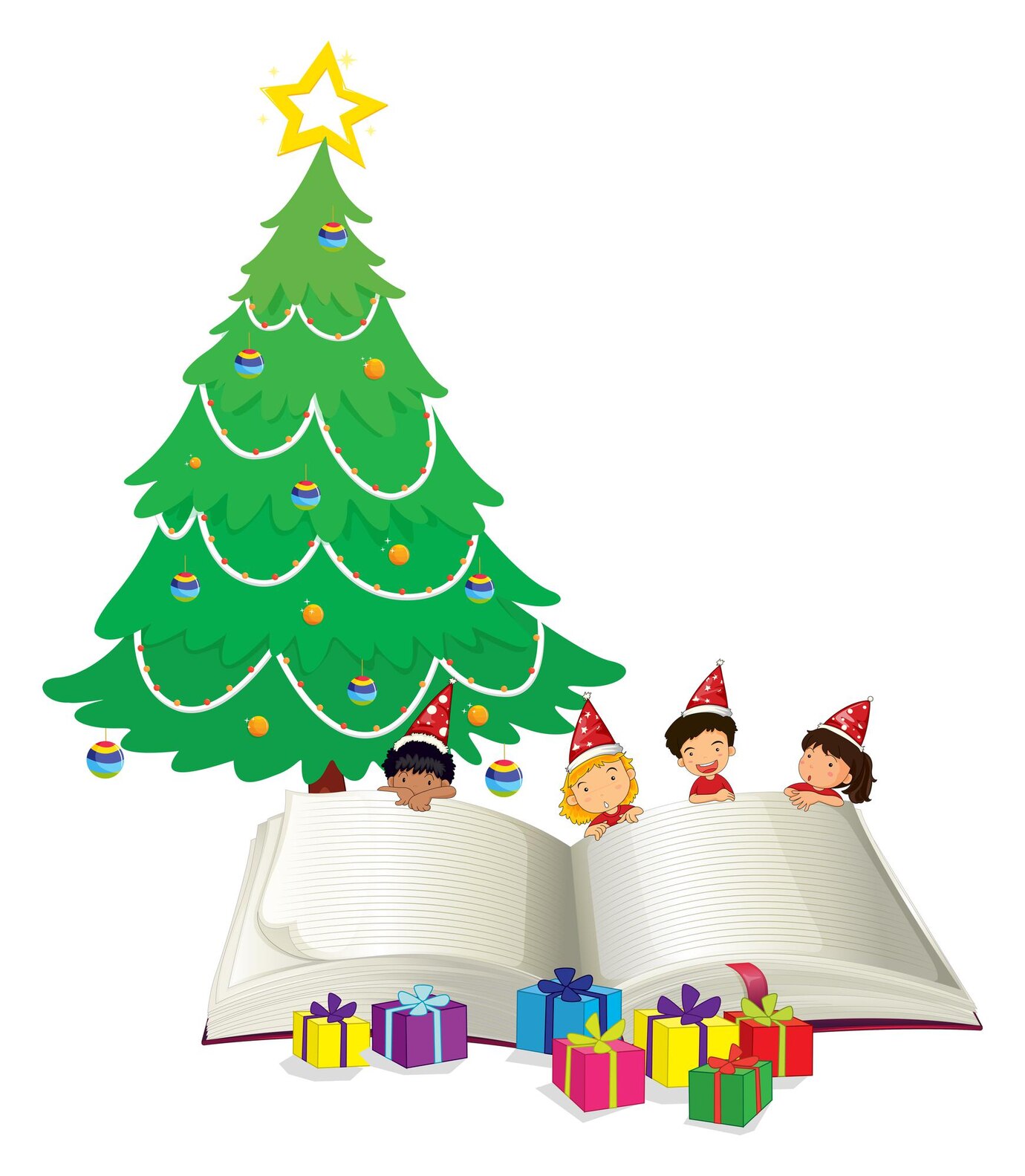 big-book-children-by-christmas-tree_1308-81819
