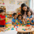 what is preschool Preschool classroom with children learning through play in a safe environment