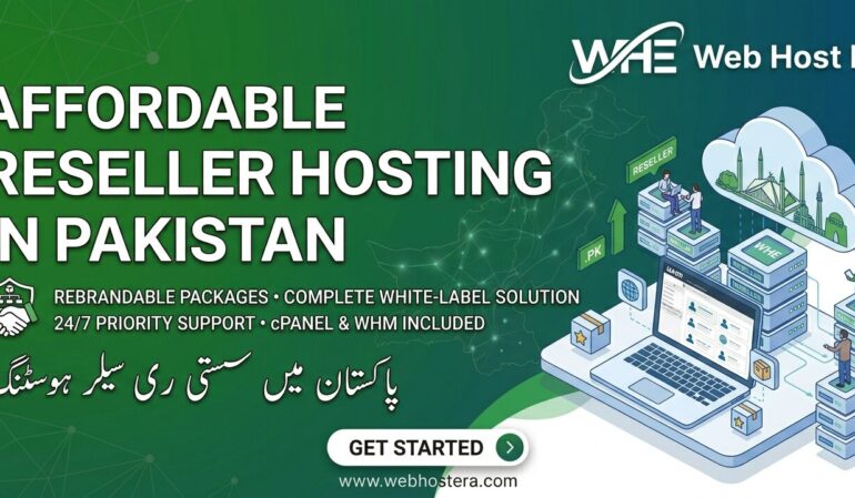 Affordable Reseller Hosting in Pakistan
