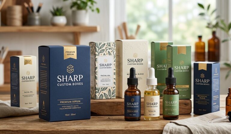 Custom Dropper Bottle Boxes