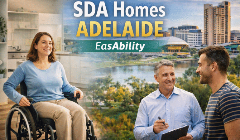 SDA homes Adelaide with wheelchair accessible housing and EasAbility specialist disability accommodation support