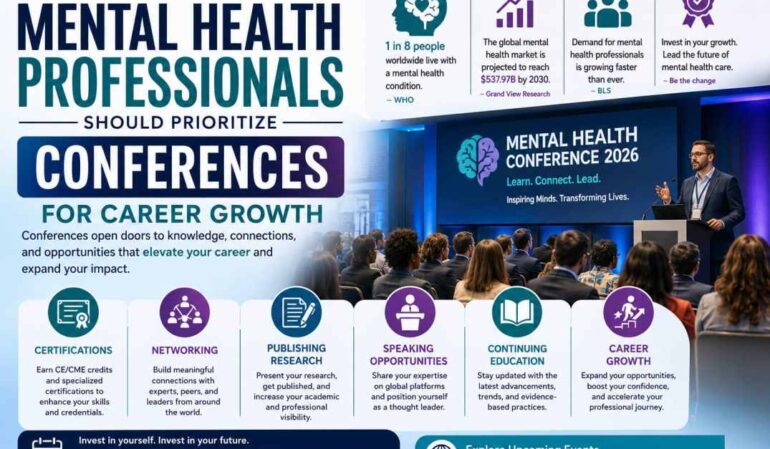 Why Mental Health Professionals Should Prioritize Conferences for Career Growth