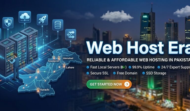 Web Hosting in Pakistan