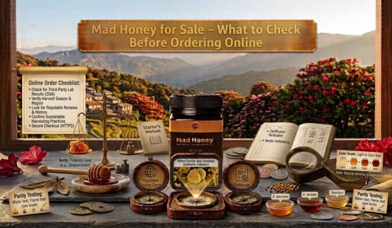 Mad Honey for Sale – What to Check Before Ordering Online