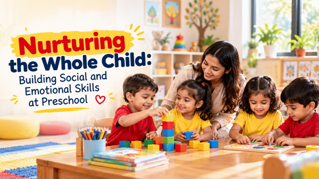 Nurturing the whole child through preschool activities that encourage teamwork,