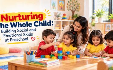 Nurturing the whole child through preschool activities that encourage teamwork,